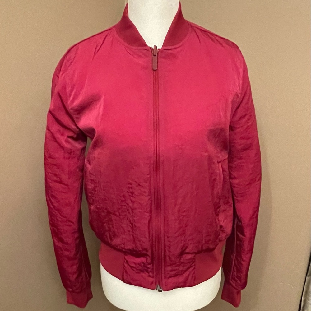 lululemon athletica Fuchsia Bomber Jacket